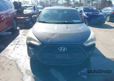 2013 Hyundai Veloster Turbo W/Black z USA, uszkodzony, nr VIN KMHTC6AE7DU117716